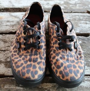 Cheetah Print Vans